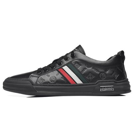 ST&SAT Low-Top Skateboard Shoes Men's White Black