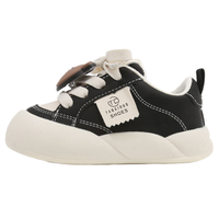 MAIBUXIONG Slip-Resistant Breathable Low-Top Toddler Shoes Infant And Toddler черное