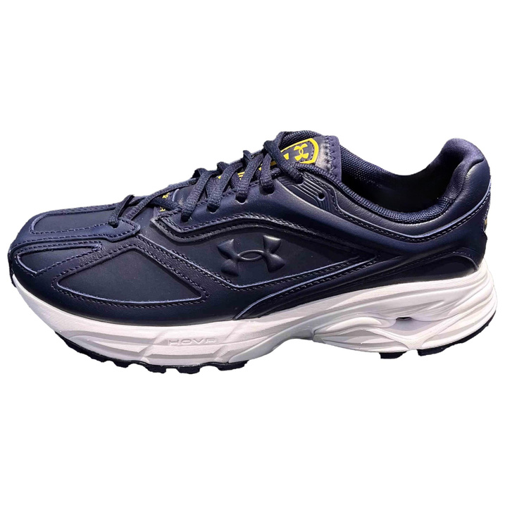 Under Armour HOVR Sport Fashion Shoes Men's Comfortable Lightweight Low-Top Casual Shoes Navy Blue