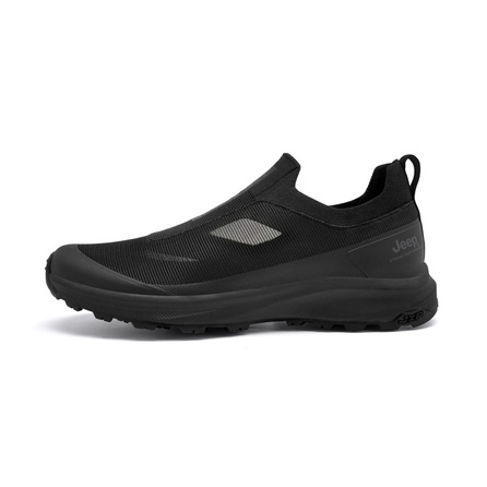 Jeep Slip-Resistant Breathable Low-Top Casual Running Shoes Men's Black
