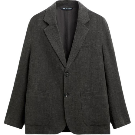 ZARA Business Suits Men Black