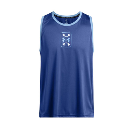Under Armour Soft Comfortable Mesh Breathable Vest Men's Blue