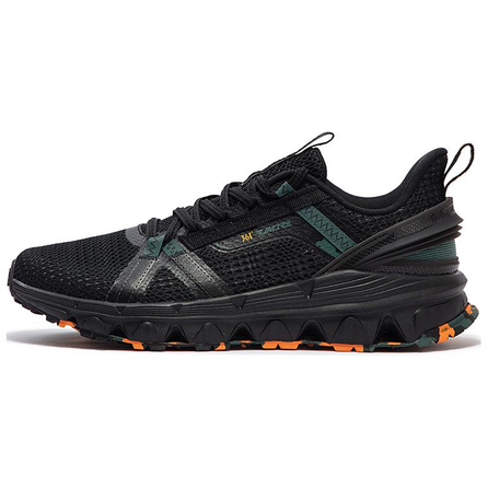 361° River Trekking Shoes Men Washed Green/Obsidian Black