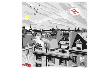 HERMES Silk Scarves Unisex