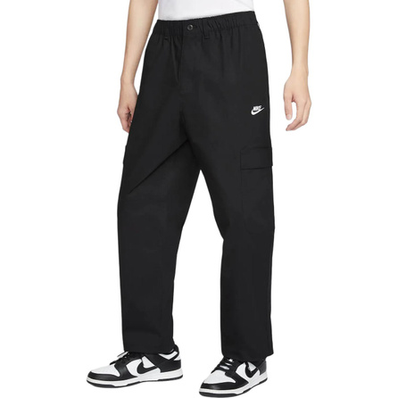 Nike Logo Letter Multi-Pocket Button Straight-Leg Cargo Pants Men's