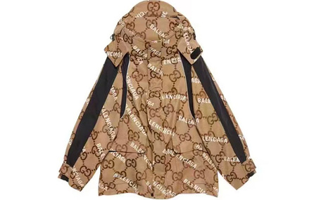 GUCCI X Balenciaga The Hacker Project Jumbo Gg Jacket