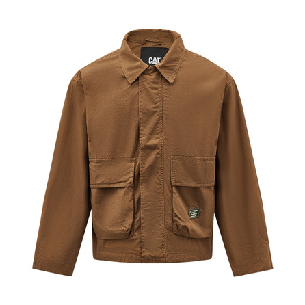 CAT SS26 Spring Men's Vintage Workwear Loose Classic Patch Pocket Single Jacket Men's