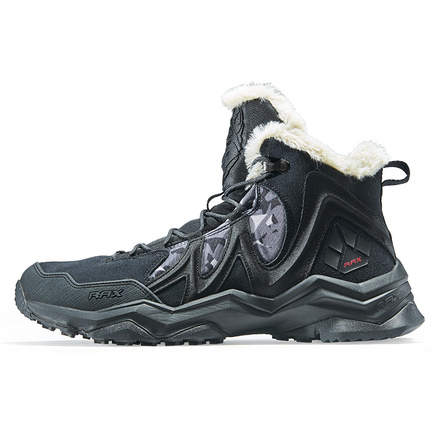 RAX Warm Coverage Crew Snow Boots Men's Black