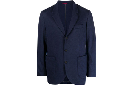 Brunello Cucinelli Button Detailed Jersey Blazer