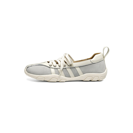 Red Dragonfly Synthetic Leather Cow Split Leather Pigskin Ballet Retro Lace-Up Flat Derby Shoes Casual Wear-Resistant Slip-Resistant Low-Top Skate Shoes