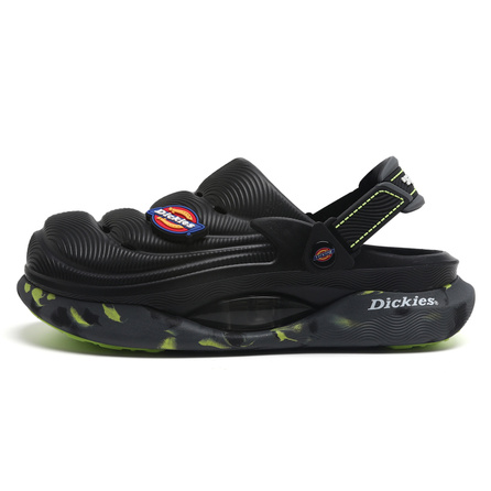 Dickies EVA Thick Sole Shock-Absorbing Trendy Versatile Clogs Unisex Black