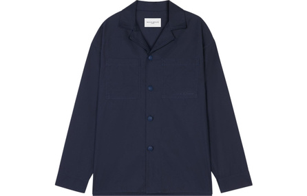 Maison Kitsune Jackets Men Marine Blue