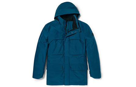 Timberland Puffer Jacket Men's Medium Blue