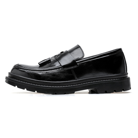 LUOMAIKE Loafers Men Black