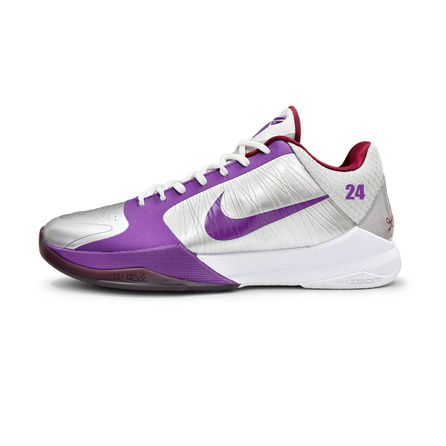 [Custom Sneakers] Nike Zoom Kobe 5 Protro Lower Merion Aces Away Stardust Purple Cushioning Anti-Slip Low-Top Basketball Shoes Men's Purple