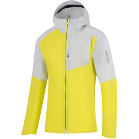 SALOMON Jackets Coats Unisex Yellow-green/Roland Gray