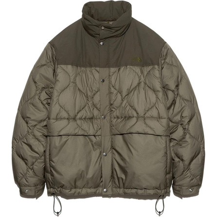THE NORTH FACE PURPLE LABEL Insulation Series Brand Logo Warm Waterproof Jacket Men's Olive Brown