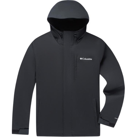 Columbia Omni Heat 2024 Fall Waterproof Thermal Heat Reflective Windbreaker Jacket Men's Black