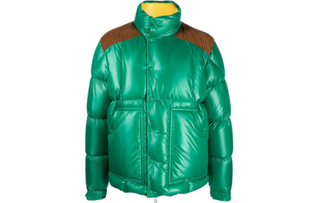 Moncler Ain Panelled Puffer Jacket