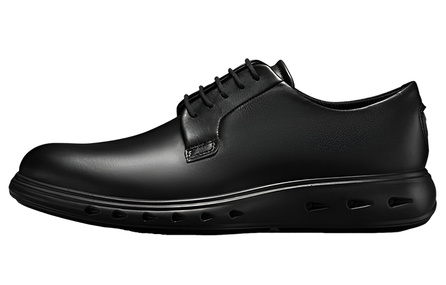 Ecco Mixed Water Resistant 720 Casual Shoes Men's Black