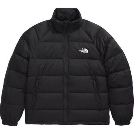 THE NORTH FACE Men's Hydrenalite™ Down Jacket Solid Color Warm Wear-Resistant Stand Collar Long Sleeve Jacket Coat Men's Black