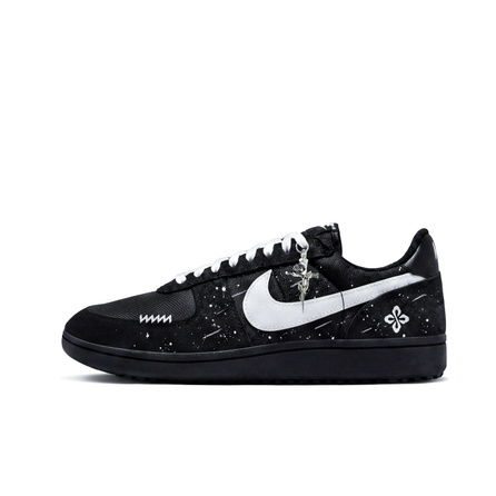 [Custom Sneakers] Nike Field General Boyfriend Splatter Ink Starry Sky Gift Bag Edition Old Money Style High Aesthetic Versatile Student Back to School Minimalist Low-Top Skate Shoes Unisex Black White