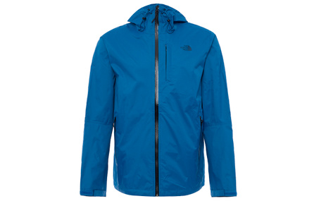 THE NORTH FACE Alta Vista Solid Color Waterproof Breathable Hooded Jacket Men's Light Blue