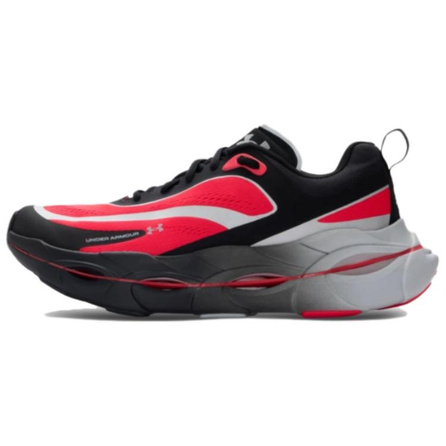 Under Armour Halo Racer Comfortable Versatile Wear-Resistant Breathable Low-Top Running Shoes Men's Black Red