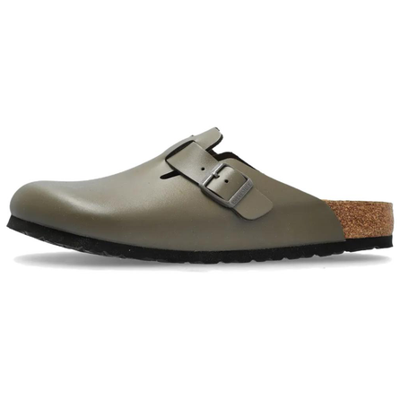 Birkenstock Boston Fashion Comfort Anti-Wear Anti-Slip Closed-Toe Clogs Unisex Gray Regular (Wide)