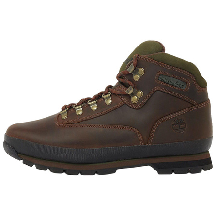 Timberland Euro Hiker Leather Comfortable Soft Slip-Resistant Wear-Resistant High-Top Hiking Boots Men's Brown