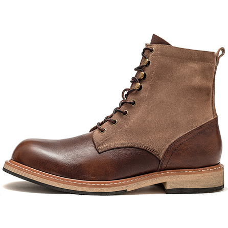 MATA Short Martin Boot 3cm Men's Brown