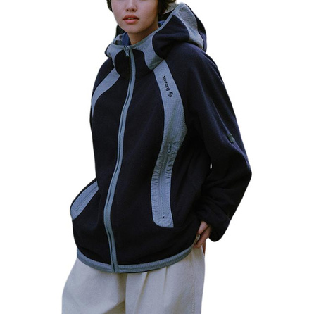 Saucony OG LINE Series Unisex Hooded Fashion Versatile Fleece Jacket
