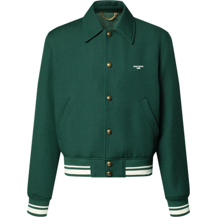 LOUIS VUITTON FW26 Monogram Early Fall Series Long-Sleeve Solid Color Single-Breasted Notched Collar Jacket Coat Men's