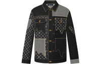 LOUIS VUITTON X Nigo Monogram Crazy Denim Workwear Jacket черное