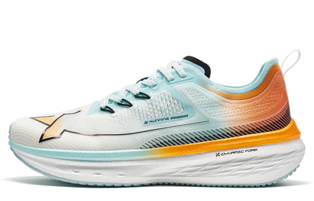 XTEP Breathable Low-Top Running Shoes Men's Blue Orange