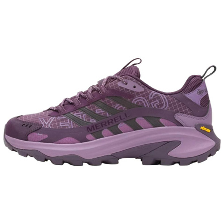 MERRELL MOAB SPEED 2 Gore-Tex BL SE 1TRL Comfortable Versatile Anti-Slip Wear-Resistant Low-Top Hiking Shoes Men's Purple