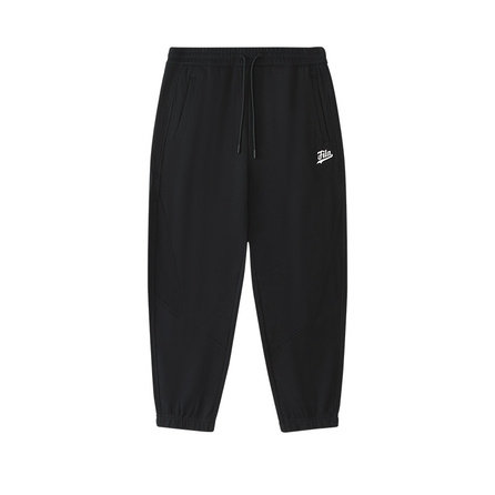 FILA FUSION Knitted Sweatpants Men Jet Black