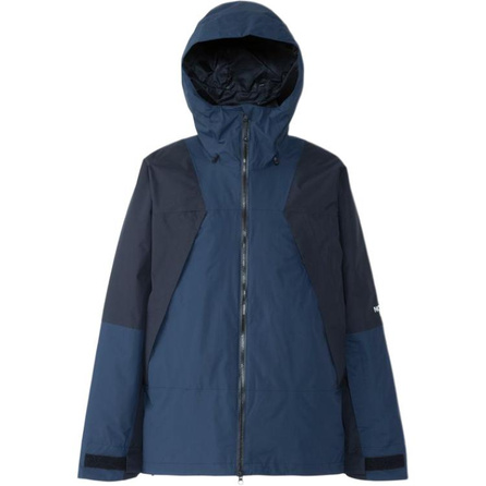 The North Face Zip-Detachable Hood Long Sleeve Fitted Jacket Unisex Navy Blue