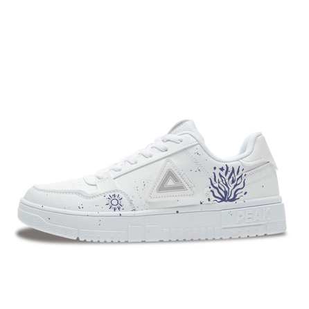 [Custom Sneakers] Peak Air Force 1 Sunflower High-End Artistic Versatile Comfortable Slip-Resistant Low-Top Skate Shoes Men's White