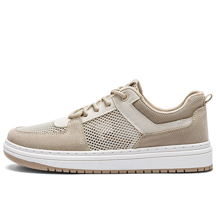 Warrior Lightweight Quick Dry Low-Top Skateboard Shoes Men's Beige